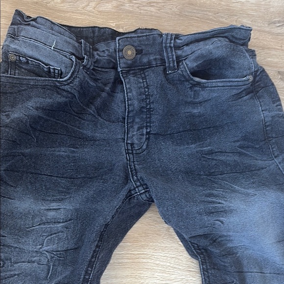 H&M Black Slim Jeans with Distressed Detailing - Picture 8 of 11